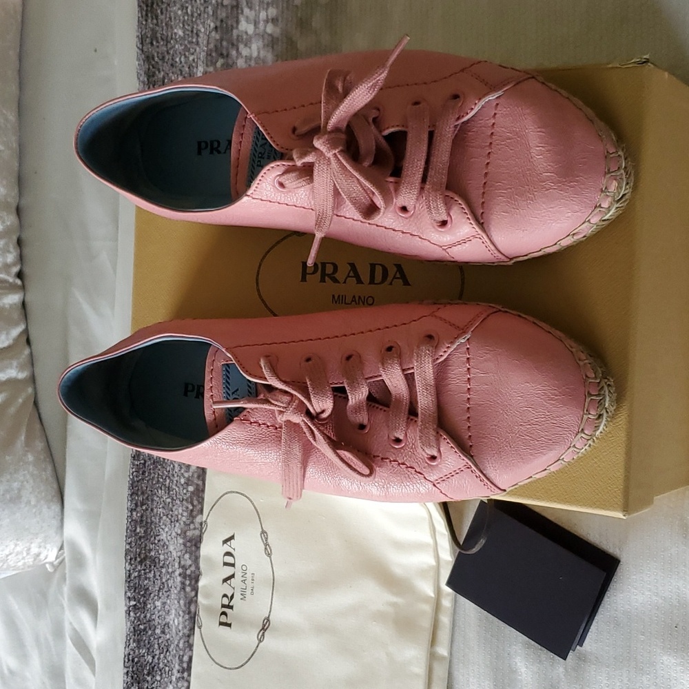 Prada Pink Shoes Size 41 or US 10